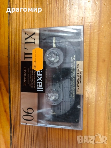 MAXELL XL ll 90 аудио касета 