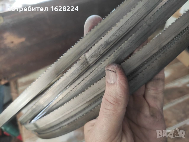 Продавам исползвани биметални ленти за банциг Håkansson M42 и Flamme M42 13mmx0.65x10-14TPI 2560mm, снимка 2 - Други машини и части - 55064572