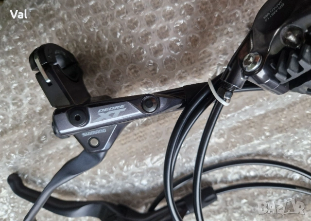 Хидравлични дискови спирачки Shimano Deore XT BR-M8110 , снимка 2 - Части за велосипеди - 54221303