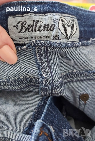 Три различни броя / Винтидж Дамски маркови дънки "Bellino", "Just woman" и "Verso" , снимка 6 - Дънки - 54098859