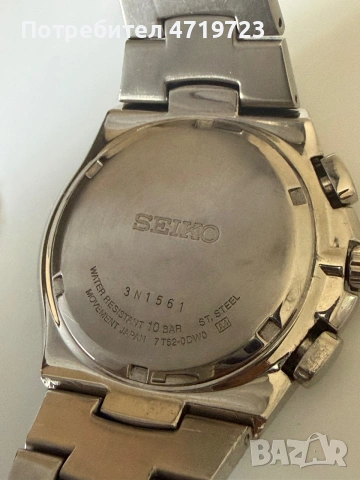 Seiko 7T62-0DW0 alarm chronograph, снимка 5 - Мъжки - 54986821