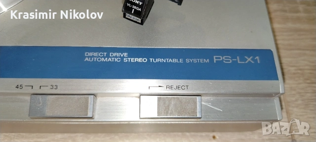 Грамофон Sony PS -LX 1 DIRECT DRIVE! , снимка 4 - Грамофони - 54142301