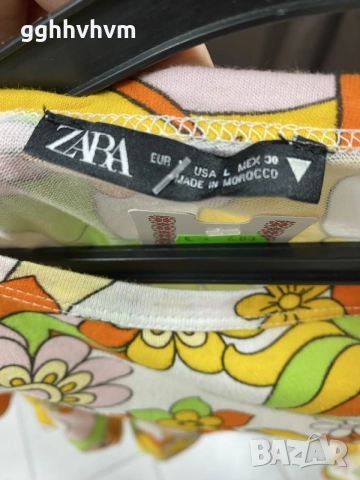 дамска тениска на ZARA, снимка 2 - Тениски - 55249842
