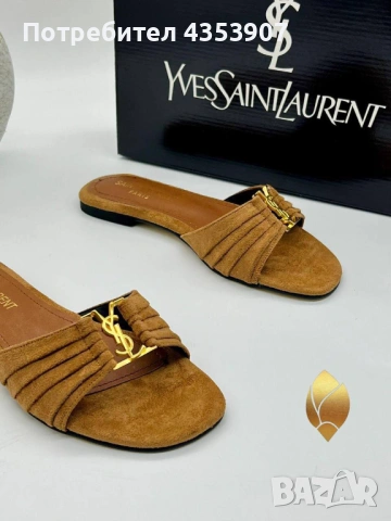 Saint Laurent  дамски чехли, снимка 3 - Чехли - 53984099