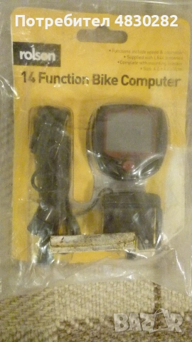 компютор-Rolson - 22 Ffunction Bike Computer with wireless Heart Monitor, снимка 6 - Части за велосипеди - 55114098