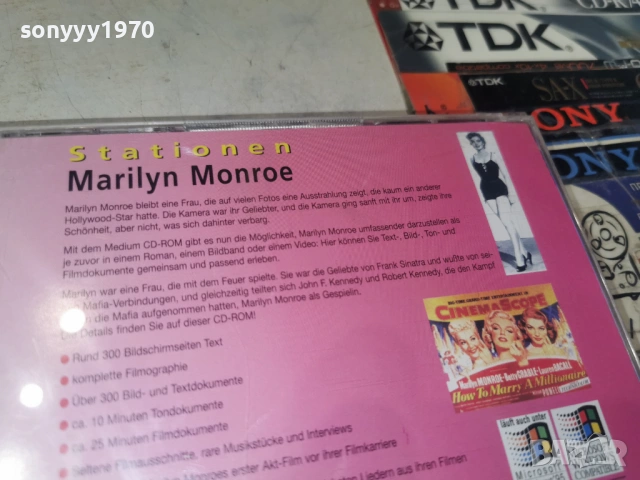 MARILYN MONROE 2CD ВНОС GERMANY 1006260903H2E6R, снимка 10 - CD дискове - 54843051