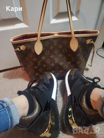 Дамски маратонки Louis Vuitton, снимка 3 - Маратонки - 54072678