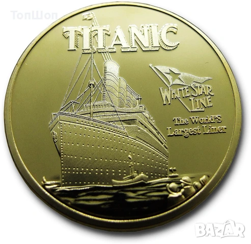 Монета Титаник / Coin Titanic, снимка 4 - Нумизматика и бонистика - 54946589