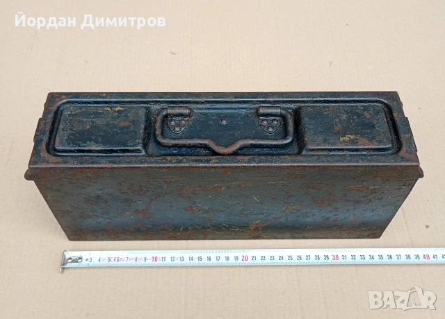 военна кутия за патрони , снимка 4 - Антикварни и старинни предмети - 54971466