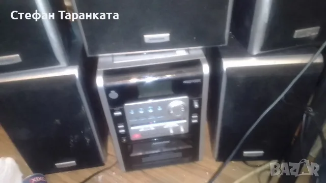 Аудио уредба със 5 тонколони комплект 
