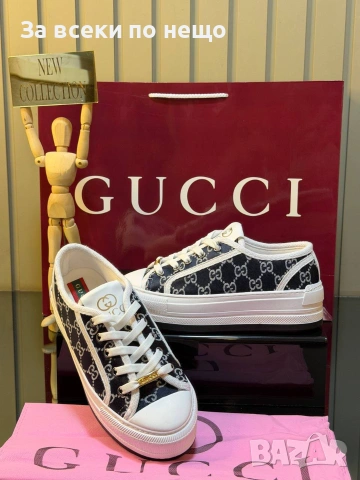 Gucci Дамски Маратонки👟Дамски Спортни Обувки Гучи👟Платненки Код SK1794, снимка 2 - Маратонки - 55215161