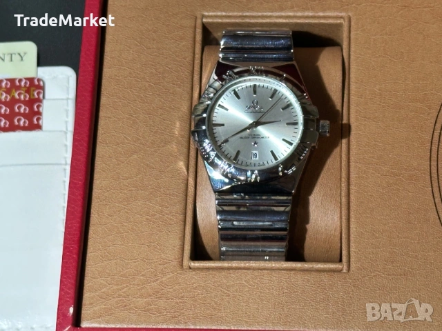 Нов Часовник Omega Constellation 39mm , снимка 2 - Мъжки - 54382834