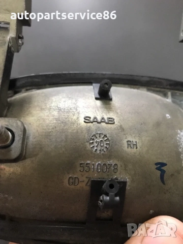 Външна дръжка за предна дясна врата черна за Saab 9-5 (2002–2007) 5510078, снимка 3 - Части - 54303624
