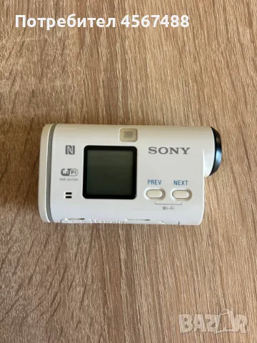Спортна видеокамера Sony HDR-AS100V, Wi-Fi, FullHD + монопод + sd + box 