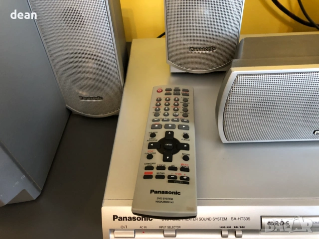 система за домашно кино Panasonic, снимка 6 - Плейъри, домашно кино, прожектори - 54887555