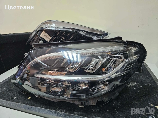Ляв фар за Mercedes C класа W205 led high performance lqv far farove мерцедес