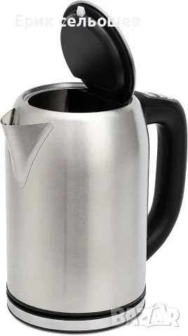 Amazon Basics Електрическа кана 1.7L WK8315JEEK с контрол на температурата, снимка 6 - Кани - 55421293