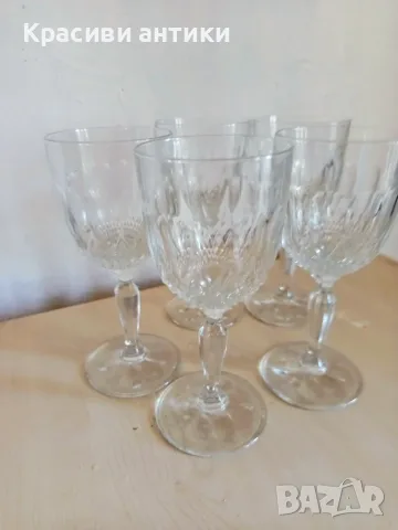 Кристальни чаши оловен кристал, снимка 5 - Чаши - 55500954