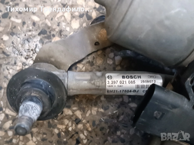 Ford S-MAX 2008 Windscreen wiper motor 3 387 021 085 , 6M2117508BD , 1 397 220 521 моторче чистачки , снимка 4 - Части - 54747388