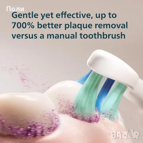 Philips Sonicare 4100 Ултазвукова Четка за Зъби, снимка 3 - Стоматология - 55499061