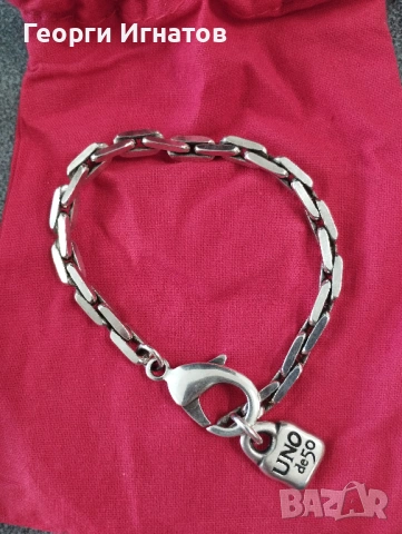 Мъжка гривна Uno de 50 Departure Mercury Chain, снимка 2 - Гривни - 54382780