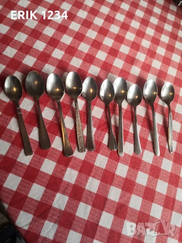 лъжици за кафе и чай, снимка 11 - Прибори за хранене, готвене и сервиране - 44792694