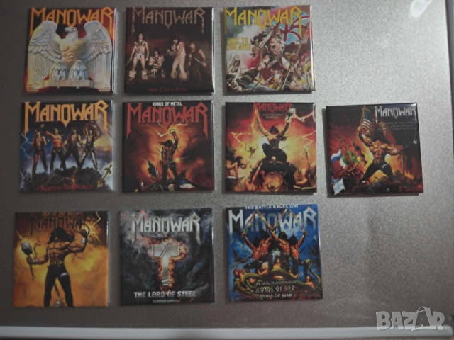 MANOWAR Albums Frigo Collection, снимка 8 - Китари - 54045451