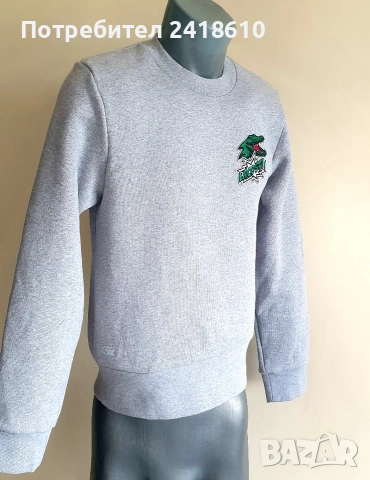 Lacoste UNISEX  Cotton Mens Size 2 - XS НОВО! ОРИГИНАЛ! Мъжка Блуза!, снимка 7 - Блузи - 54356194