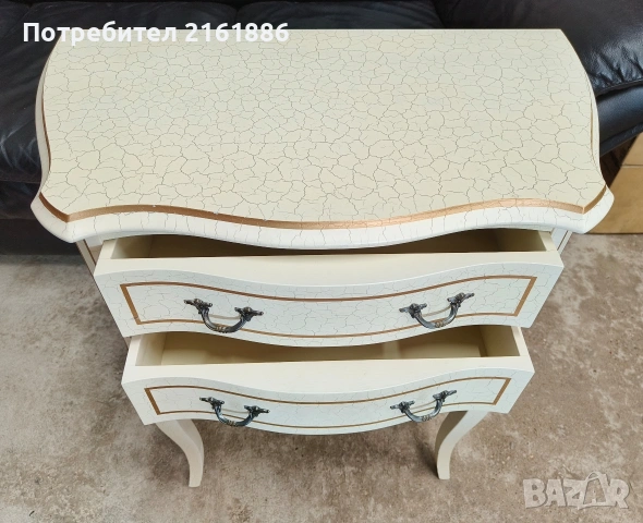 Комод с кракле ефект , снимка 2 - Тоалетки - 54415287