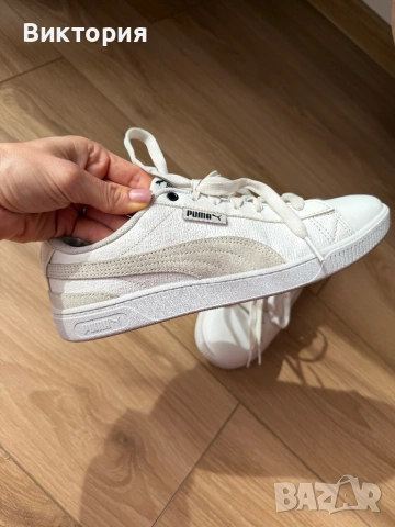 Бели Обувки puma , снимка 4 - Маратонки - 54515018