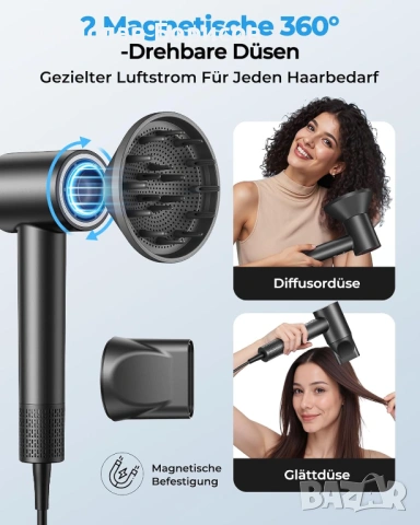 Йонизиращ сешоар, чисто нов, снимка 2 - Сешоари - 54358705