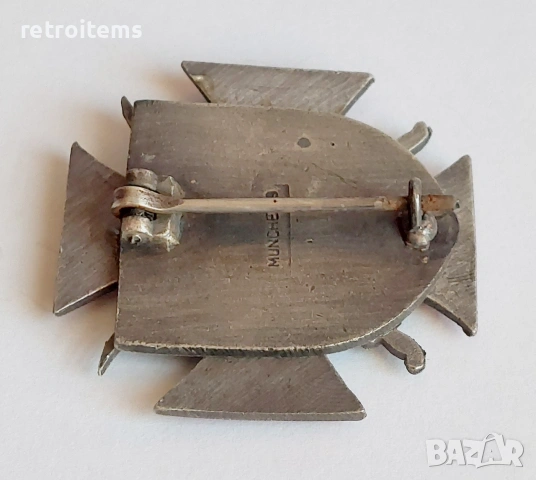 WW2 3 Райх емайлирана значка на 5-ти Донски казашки полк, снимка 5 - Антикварни и старинни предмети - 54976132