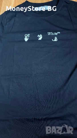 Тениска на Off-White, снимка 4 - Тениски - 54293456