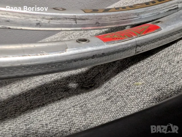 Ретро Шосейни Тубуларни Капли Mavic/Ambrosio, снимка 8 - Части за велосипеди - 55321071
