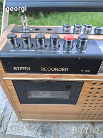 ретро радио касетофон Stern R160, снимка 14 - Радиокасетофони, транзистори - 54837913