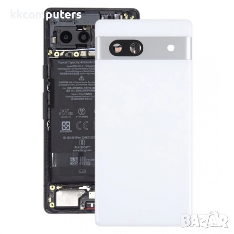 Оригинален Заден Капак с Рамка за Камерата за Google Pixel 7A – 4 цвята, снимка 4 - Резервни части за телефони - 55100231
