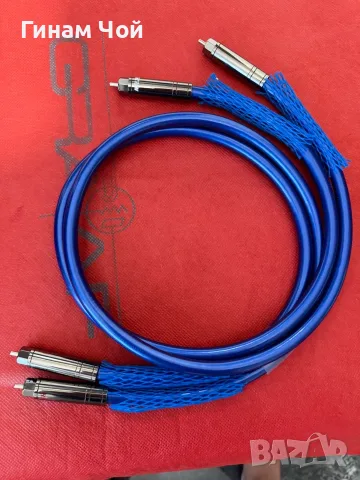  RCA- чифт Neotech NEI-3001g - 1,25м,  G-UPOCC мед и графен-300 евро