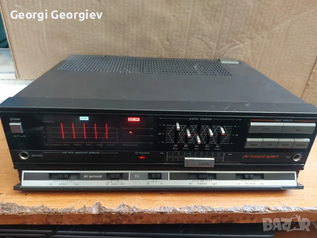 Техникс миди усилвател с екулайзер, снимка 5 - Ресийвъри, усилватели, смесителни пултове - 53975808
