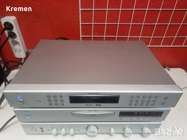 Усилвател+CD+Тунер ROTEL RA-05, снимка 7 - Ресийвъри, усилватели, смесителни пултове - 54364860
