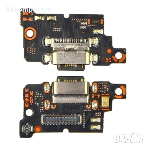 Конектор зареждане за XIAOMI Poco F3 на платка с микрофон и компоненти