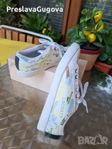 Кецове на Lacoste, снимка 4 - Кецове - 55650499