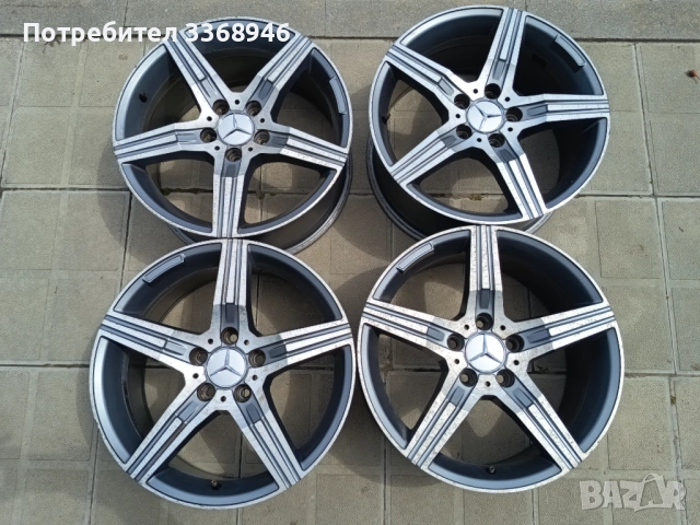 Джанти Mercedes 17" 5x112 Мерцедес 5х112, снимка 3 - Гуми и джанти - 54764617