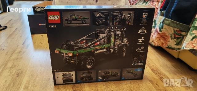 LEGO Technic 42129 Trial Камион 4x4 Mercedes-Benz Zetros С ДИСТАНЦИОННО, снимка 6 - Конструктори - 54557265