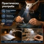 Увеличителна лупа за глава очила лед осветление за четене гоблени шиене бродиране LED мощна лампа, снимка 3