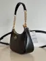 Coach Teri Shoulder Bag Signature Canvas – Walnut / Black, снимка 3