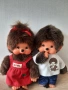 Лот кукли Мончичи (Monchhichi) – Винтидж момиче и Ново момче (Оригинал), снимка 2