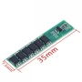 Комплект от 6 броя BMS модул 1S 18650 3.7V 10A с пълна защита за Li-ion и LiPo батерии 10453, снимка 4