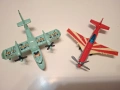 Метални самолетчета Matchbox 2007 Stunt Plane и 2009 SB-87 Model Plane Blaze Buster Forest Ranger, снимка 3