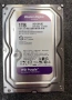 1TB HDD WD Purple 24/7 (S-ATAIII,5400rpm,64MB,3.5"), снимка 1