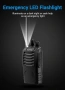 Комплект професионални радиостанции Walkie Talkie 4 броя 16 канала, снимка 3